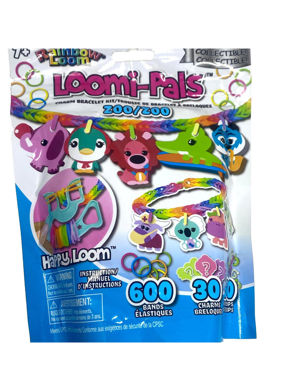 Rainbow Loom Loomi-Pals Zoo Collectible Charm Bracelet Kit